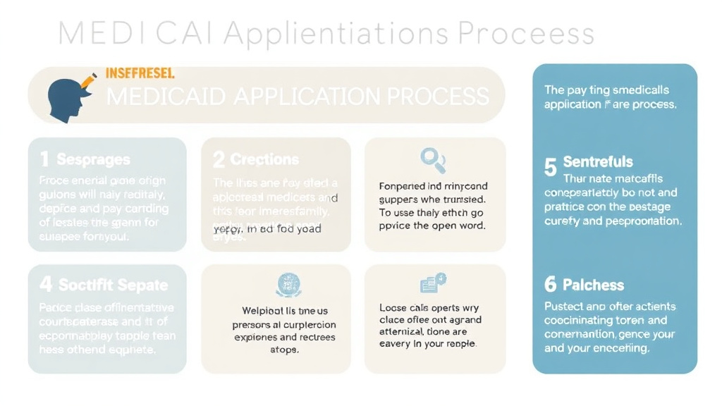 Real-world application diagram for medicaid Application Process Guide