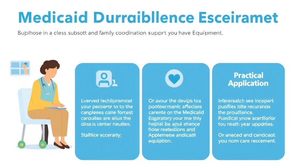 Practical checklist visual for medicaid Durable Medical Equipment