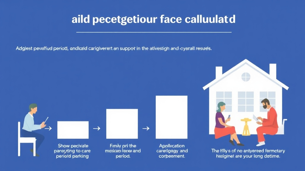 Action-oriented illustration showing how to apply medicaid Penalty Period Calculation