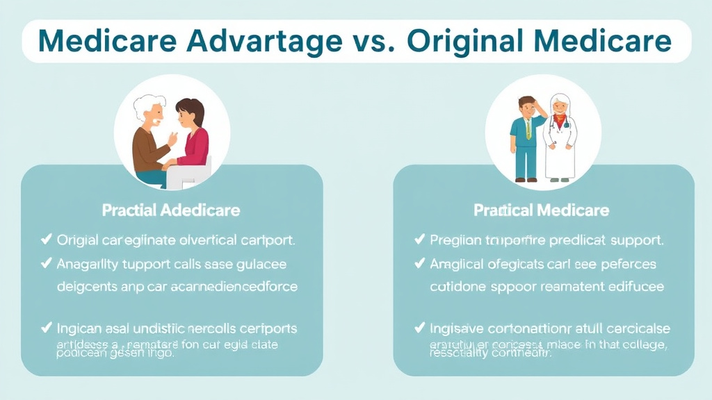 Implementation roadmap for medicare Advantage vs. Original Medicare with actionable steps