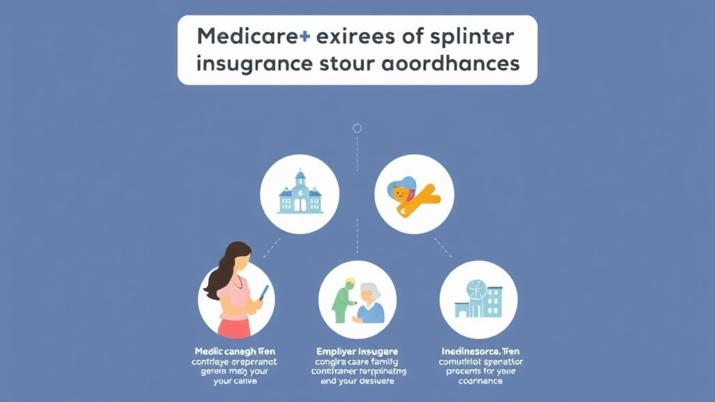 Real-world application diagram for medicare and Employer Insurance Coordination