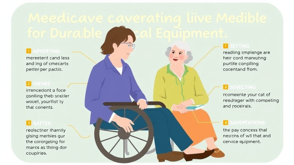 Practical checklist visual for medicare Coverage for Durable Medical Equipment