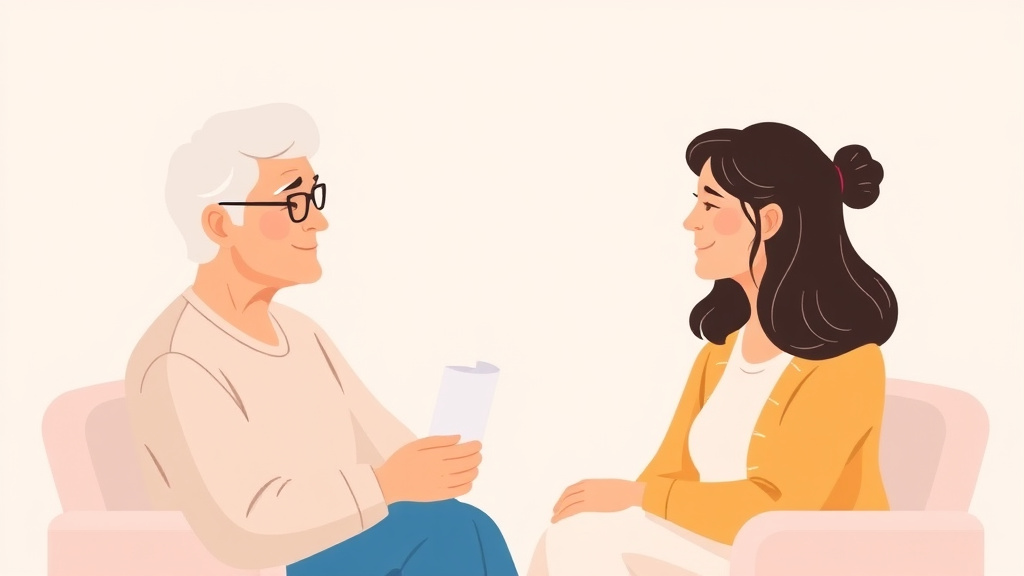 Conceptual diagram showing how medicare Coverage for Mental Health works in practice