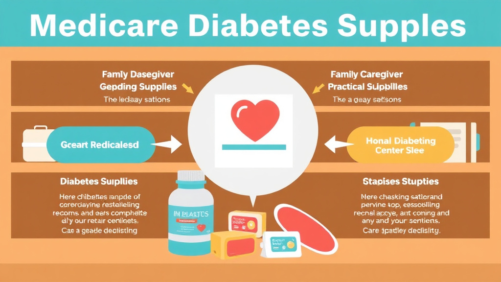 Action-oriented illustration showing how to apply medicare Diabetes Supplies Coverage
