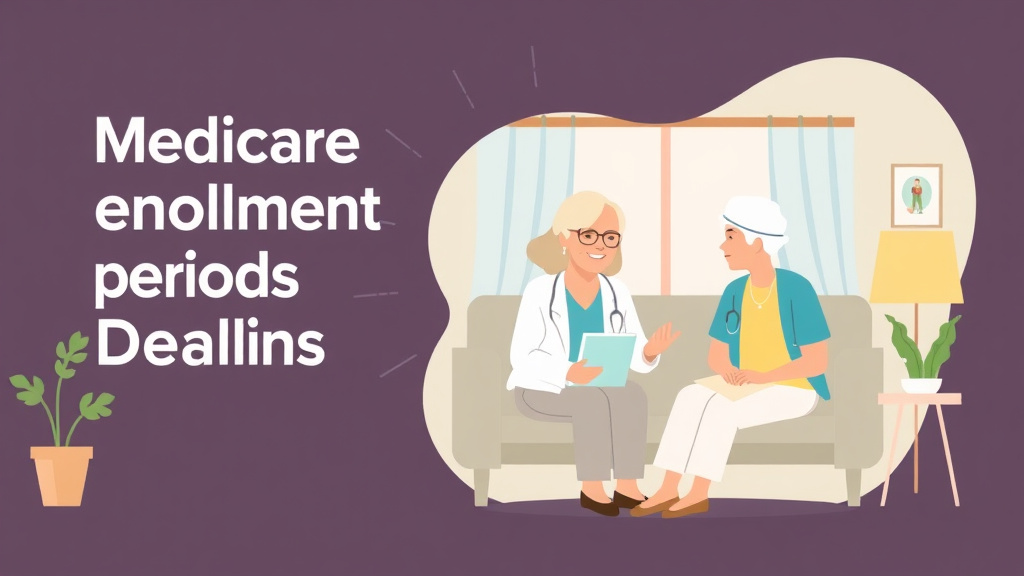 Conceptual diagram showing how medicare Enrollment Periods Deadlines works in practice