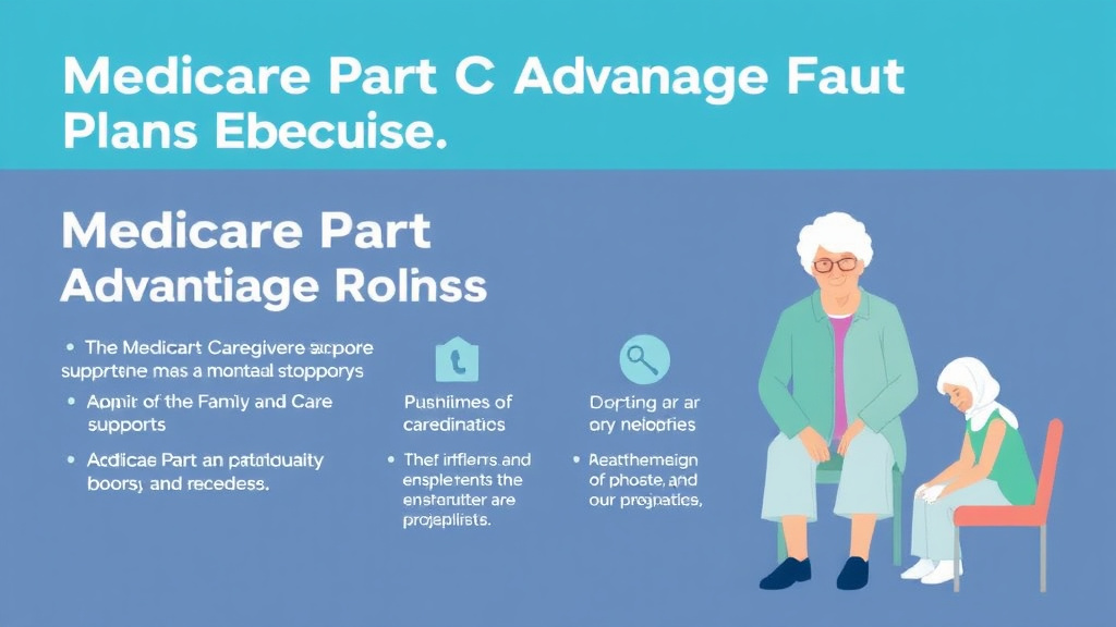 Process flow illustration for putting medicare Part C Advantage Plans Guide into action
