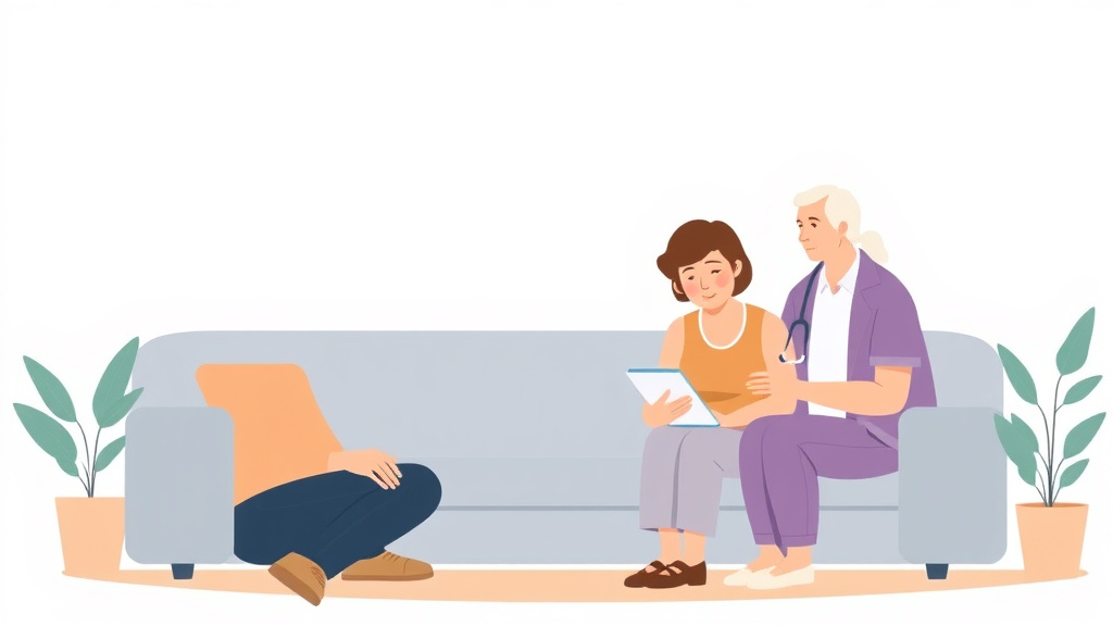 A professional illustration depicting medicare Part D Prescription Drug Plans