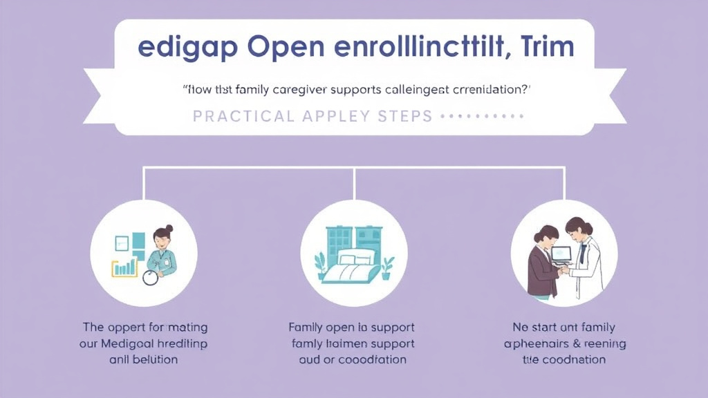 Practical workflow diagram for medigap Open Enrollment Timing