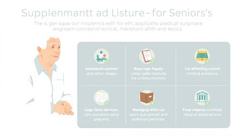 Practical workflow diagram for supplemental Insurance for Seniors