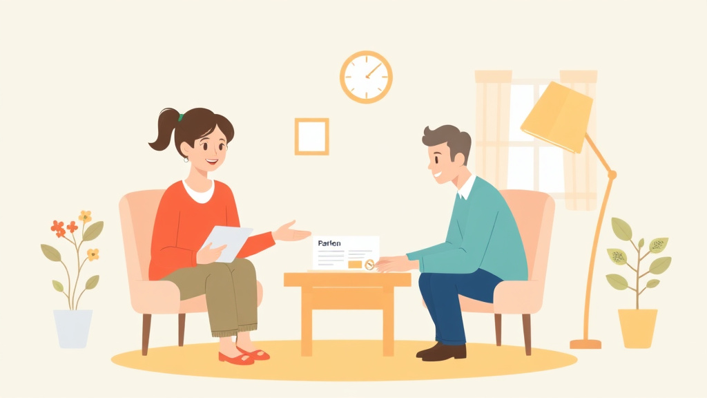 A professional illustration depicting adding Name to Parents Bank Account