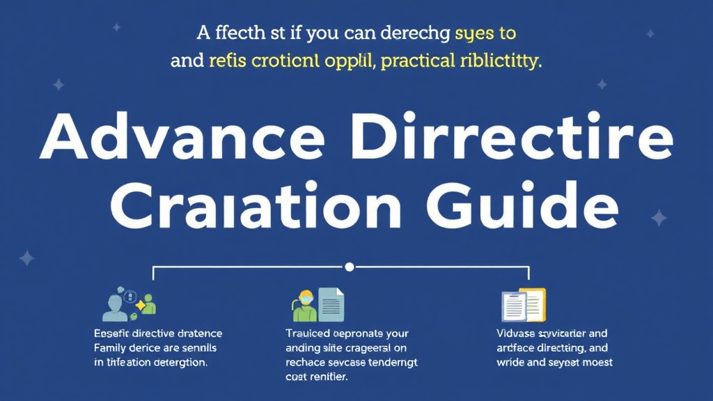 Practical workflow diagram for advance Directive Creation Guide