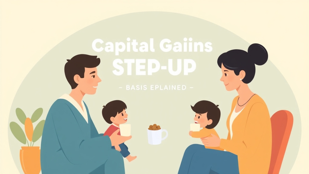 Clear illustration of capital Gains Step Up Basis Explained with supporting details
