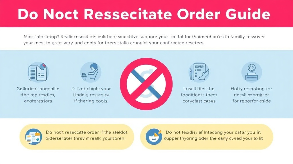 Real-world application diagram for do Not Resuscitate Order Guide