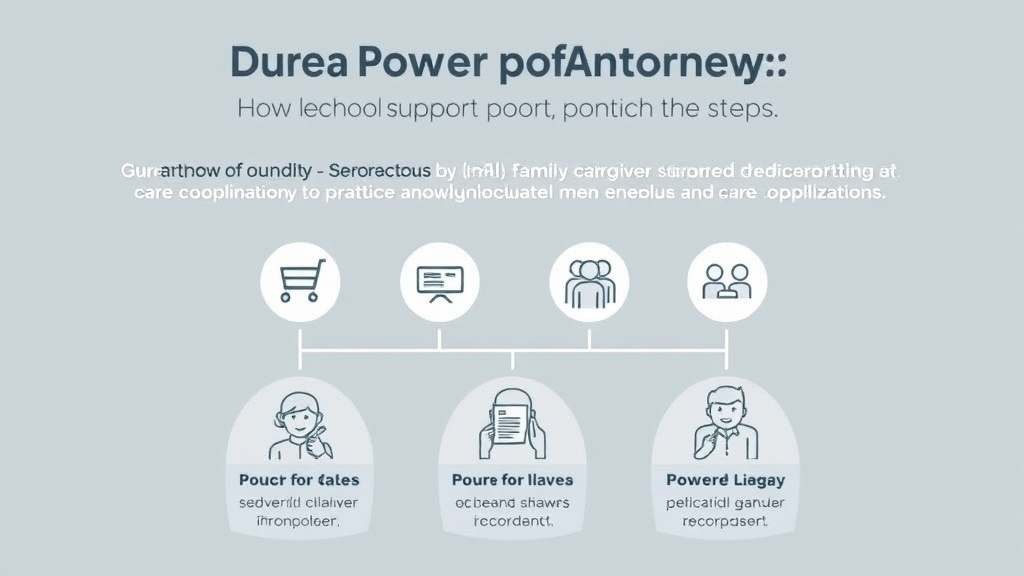 Process flow illustration for putting durable Power of Attorney Explained into action