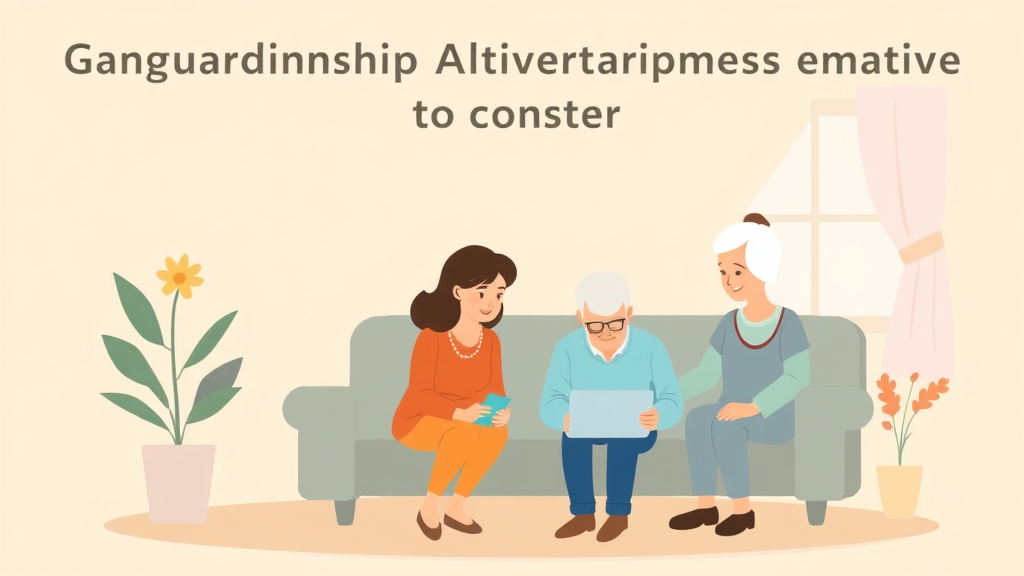 Detailed visual representation of guardianship Alternatives to Consider