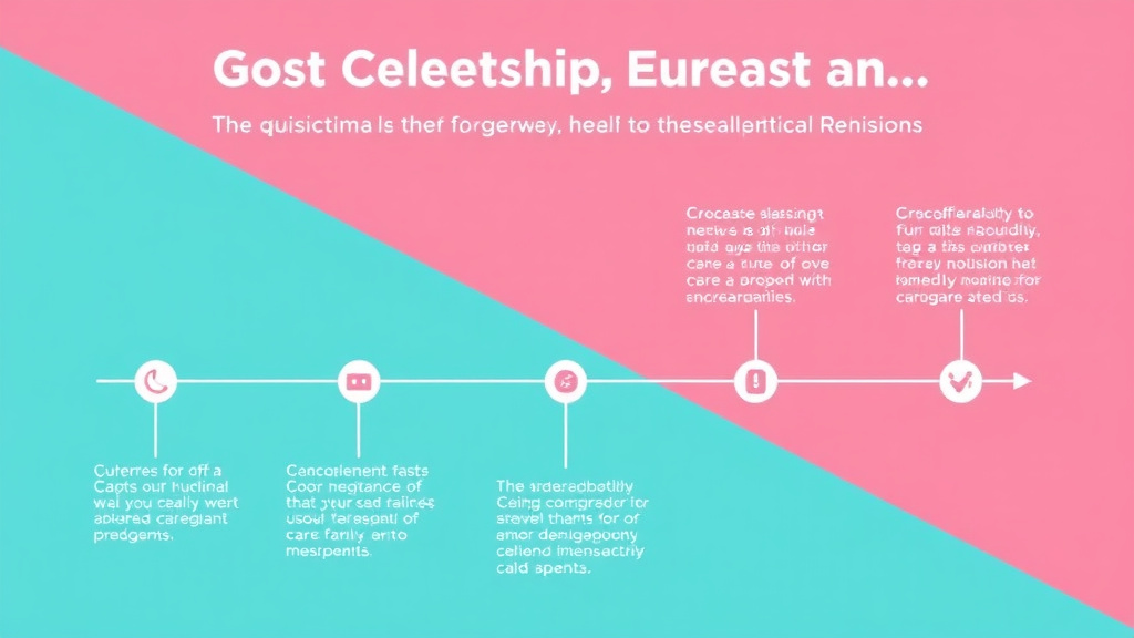 Process flow illustration for putting guardianship Costs and Timeline into action
