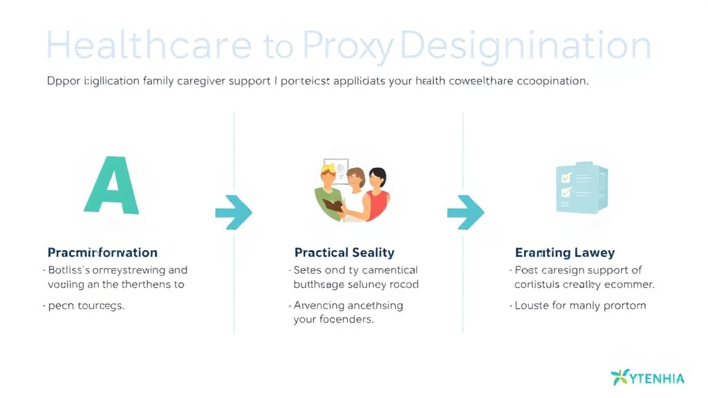 Practical workflow diagram for healthcare Proxy Designation