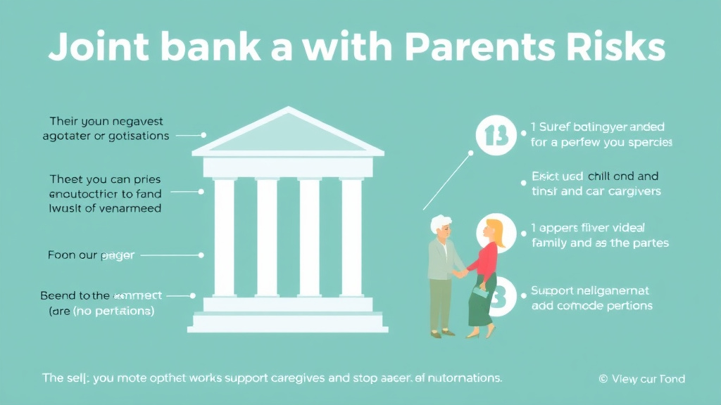 Real-world application diagram for joint Bank Accounts with Parents Risks