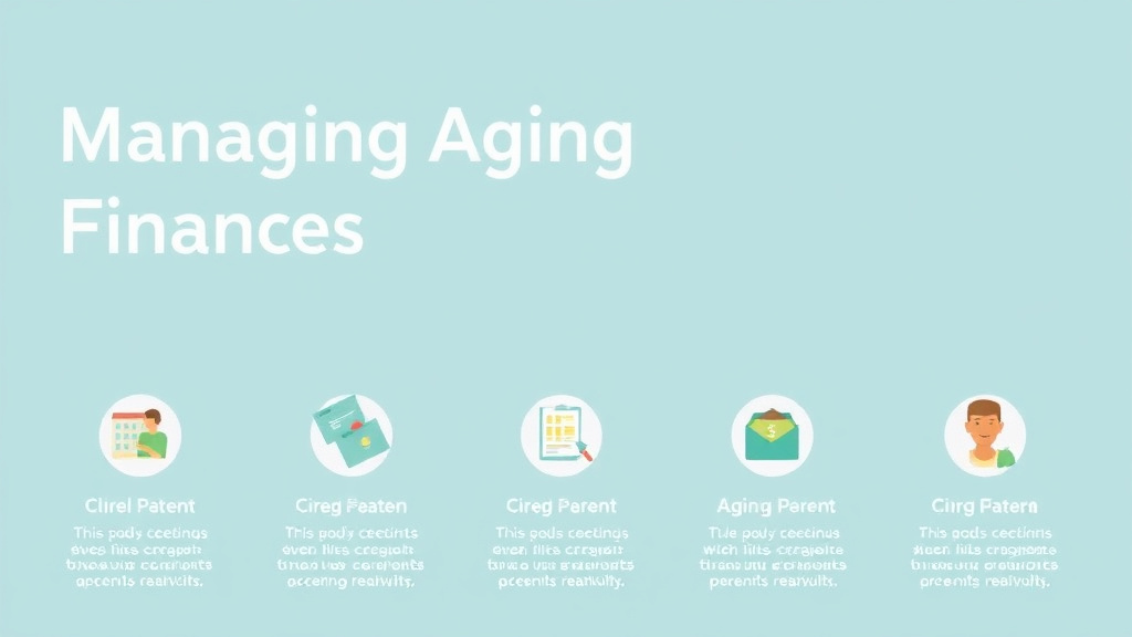 Practical workflow diagram for managing Aging Parents Finances