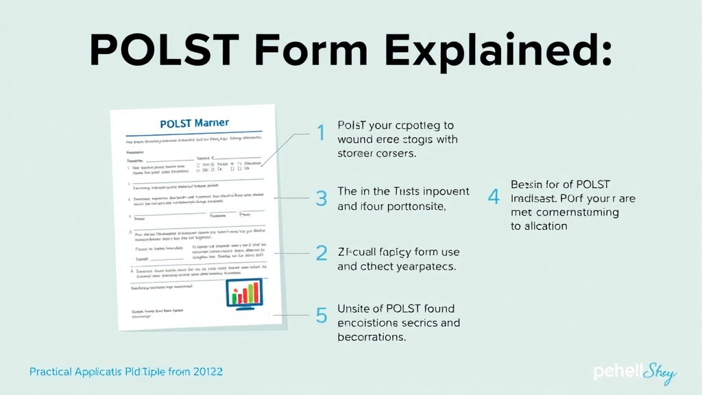 Hands-on guide visualization for POLST Form Explained
