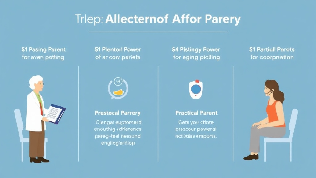 Step-by-step visual guide for implementing power of Attorney for Aging Parents