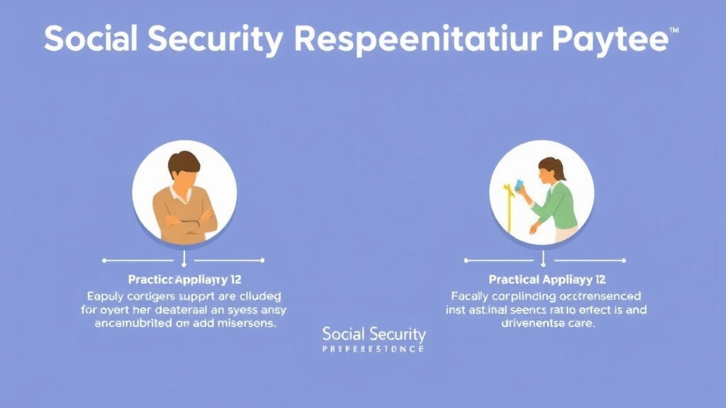 Real-world application diagram for social Security Representative Payee