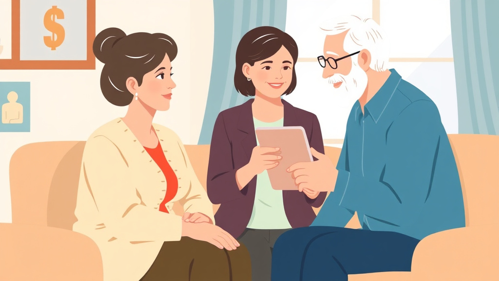 A professional illustration depicting social Security Survivor Benefits