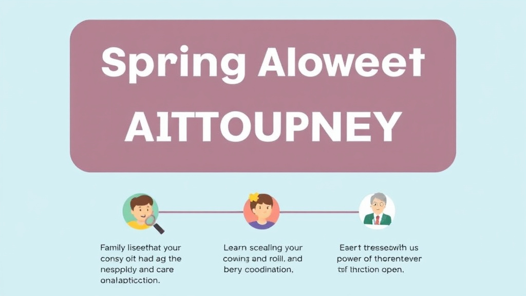 Hands-on guide visualization for springing Power of Attorney Explained