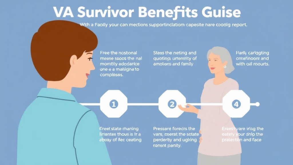 Step-by-step visual guide for implementing VA Survivor Benefits Guide