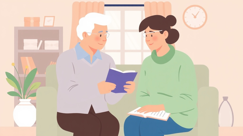 Conceptual diagram showing how will Preparation for Elderly Parents works in practice