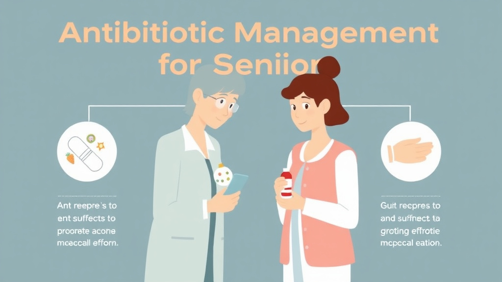 Step-by-step visual guide for implementing antibiotic Management for Seniors