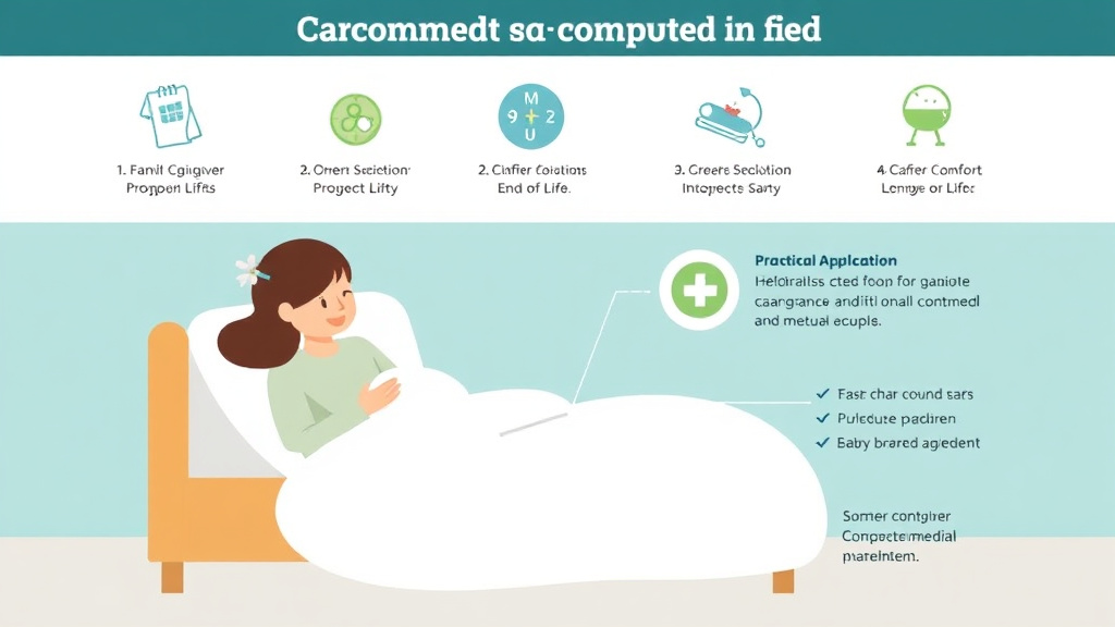 Practical workflow diagram for comfort Medications End of Life