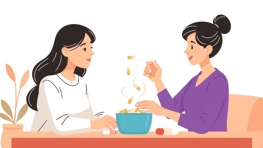 Detailed visual representation of crushing and Splitting Pills Safely