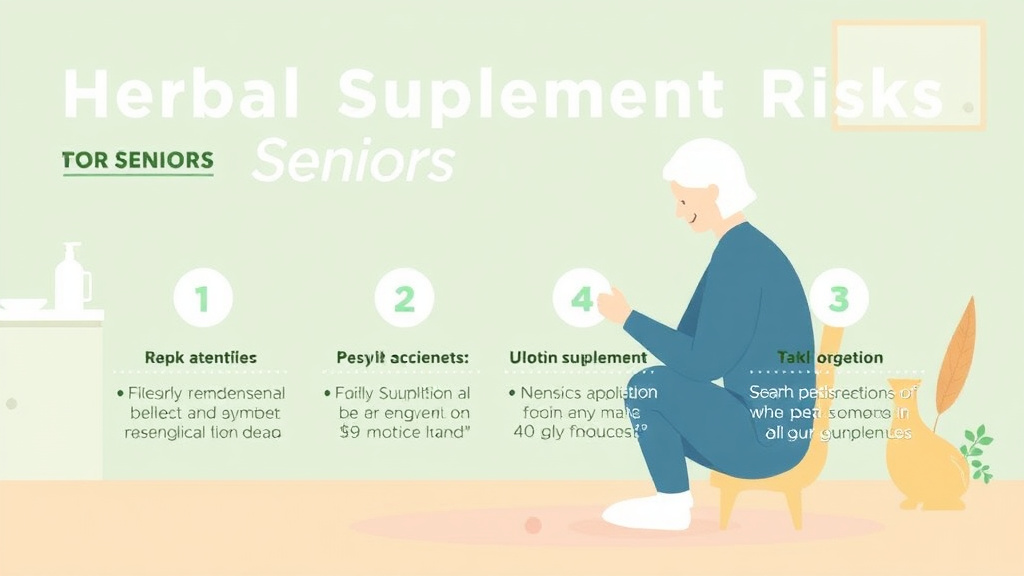 Step-by-step visual guide for implementing herbal Supplement Risks for Seniors