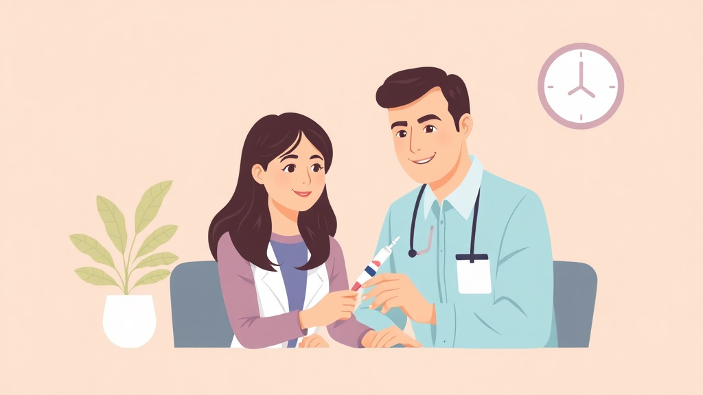 Educational graphic covering the essentials of insulin Injection Technique Guide