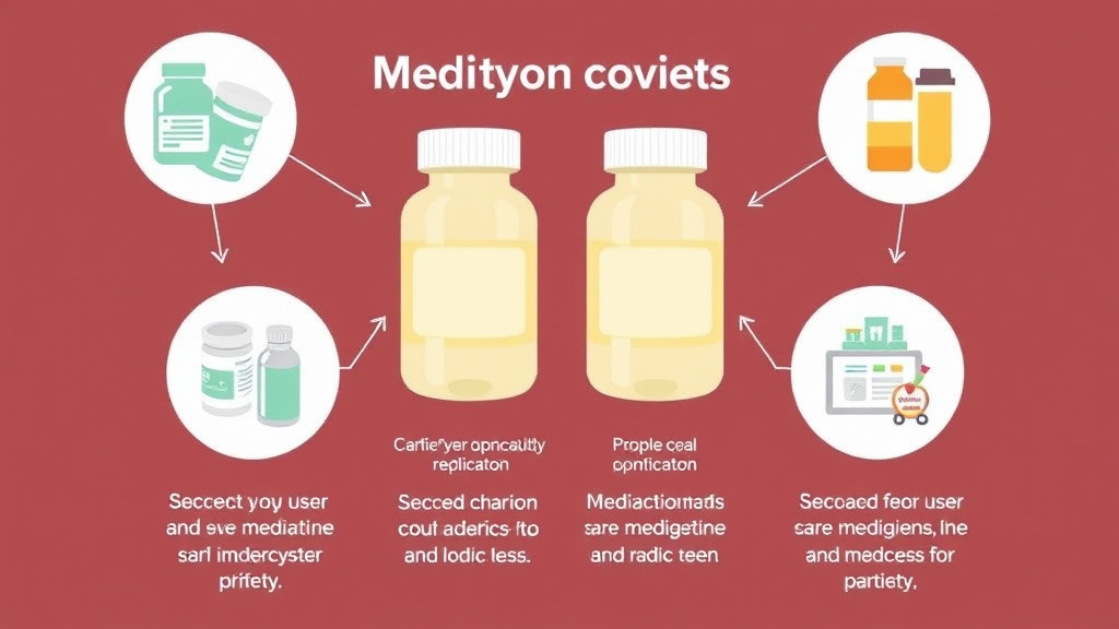 Practical checklist visual for medication Costs Comparison Tools