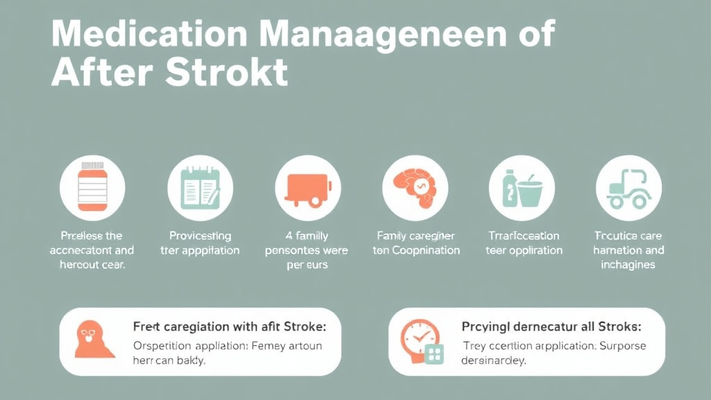 Real-world application diagram for medication Management After Stroke