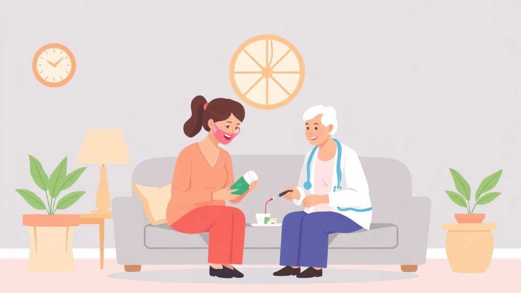 Educational graphic covering the essentials of medication Management in Assisted Living