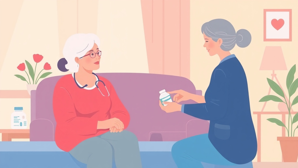 Educational graphic covering the essentials of medication Management in Nursing Homes
