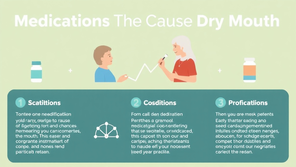 Hands-on guide visualization for medications That Cause Dry Mouth