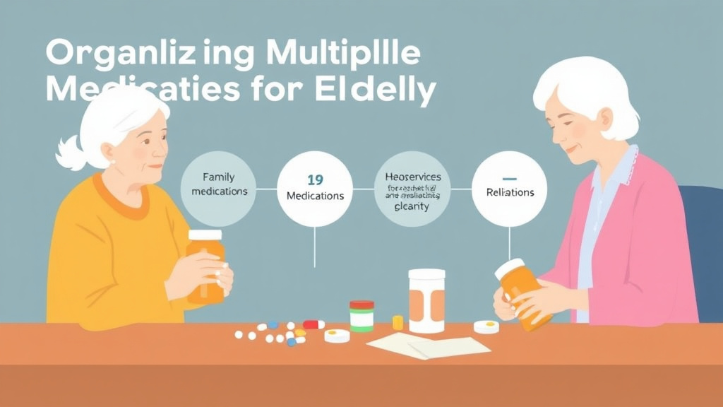Practical checklist visual for organizing Multiple Medications for Elderly