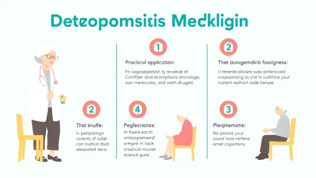 Hands-on guide visualization for osteoporosis Medication Guide