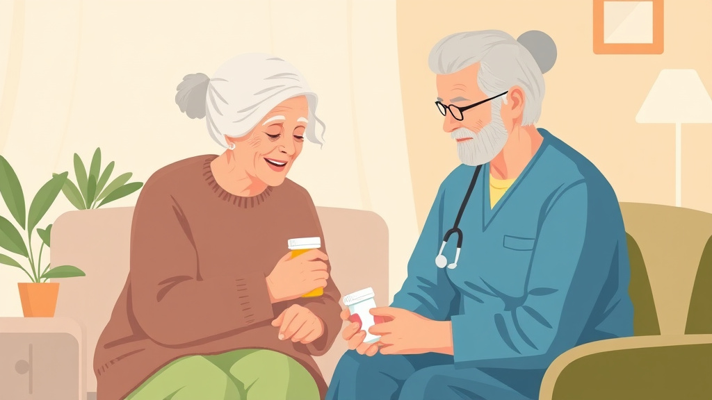 Detailed visual representation of pain Medication Safety in Elderly
