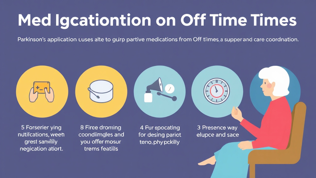 Practical workflow diagram for parkinson's Medication on Off Times