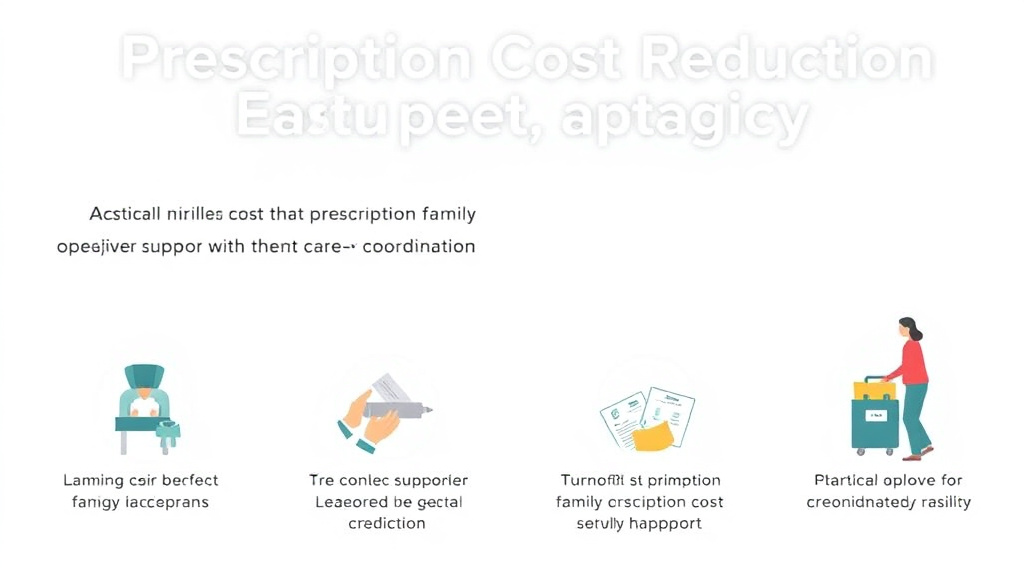Practical checklist visual for prescription Cost Reduction Strategies