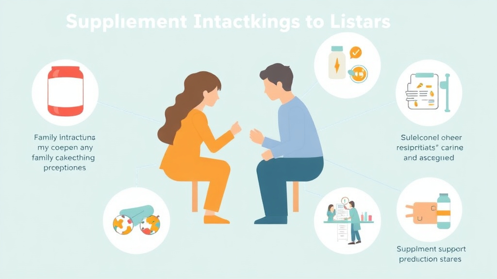 Real-world application diagram for supplement Interactions with Medications