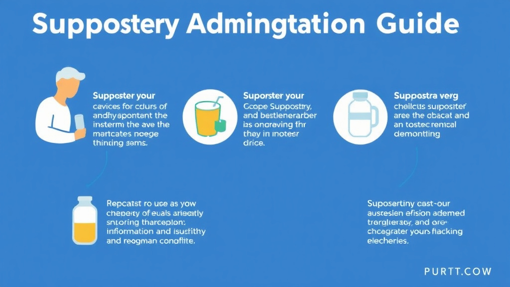 Real-world application diagram for suppository Administration Guide